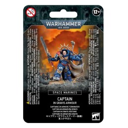 W40K SPACE MARINES:CAPITÁN...