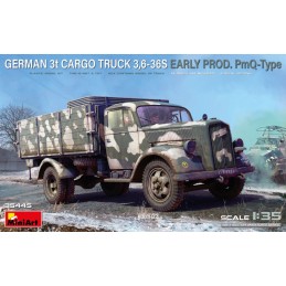 1:35 GERMAN 3T CARGO TRUCK...