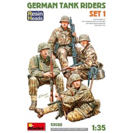 1:35 GERMAN TANK RIDERS SET 1