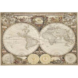 300 ANTIQUE WORLD MAP...